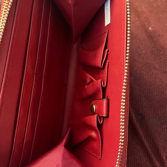 NWT pink JM collections double zipper wallet - Picture 4 of 6